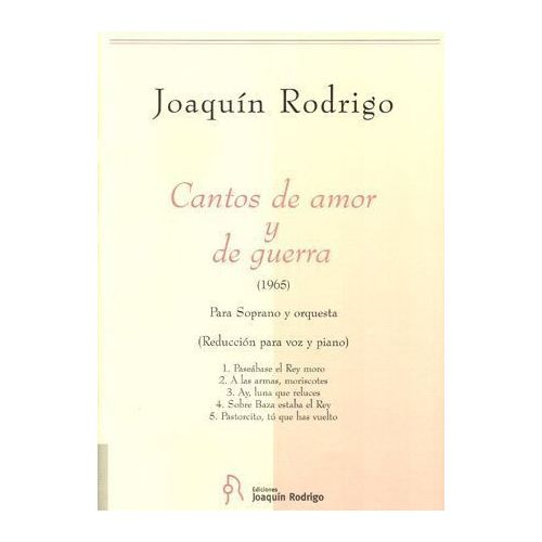 Rodrigo, Joaquín - Cantos...