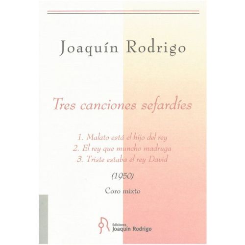 Rodrigo, Joaquín - Tres...