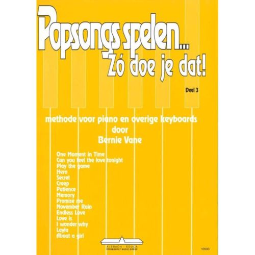 Vane - Popsongs Spelen Zo...