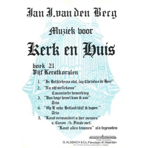 Berg - Muziek voor Kerk &...