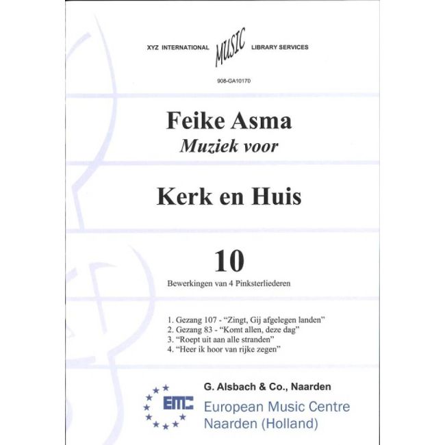 Asma, Feike - Muziek voor Kerk & Huis 10