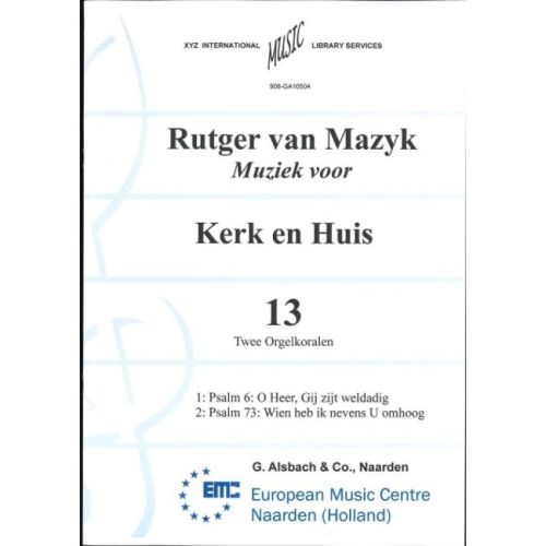Mazijk, Rutger van - Muziek...