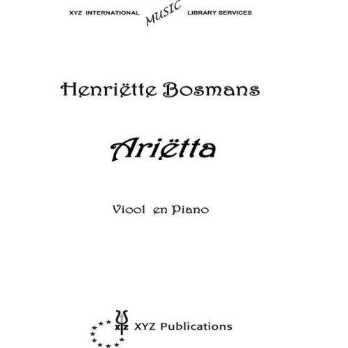 Bosmans - Arietta
