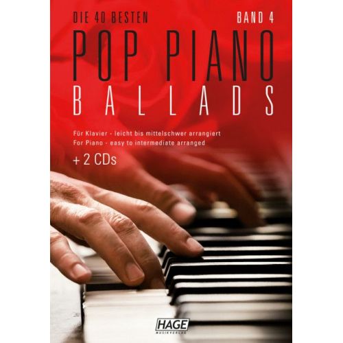 Pop Piano Ballads 4 (with 2...