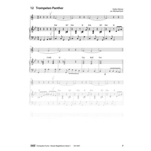 Duenser & Koch - Trumpet Fox Piano Book 1 Vol. 1