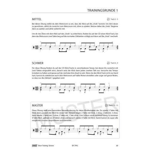 Klee, Martin - Drum Training Groove