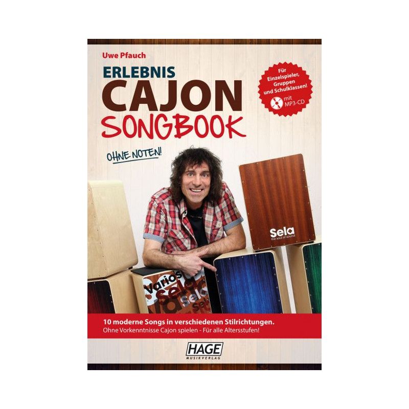 Pfauch, Uwe - Erlebnis Cajon Songbook