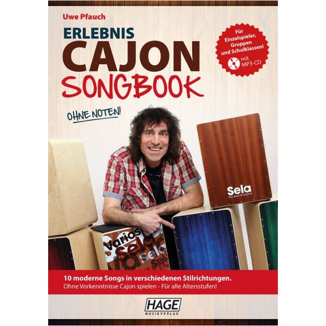 Pfauch, Uwe - Erlebnis Cajon Songbook