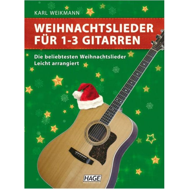Weihnachtslieder für 1-3 Gitarren