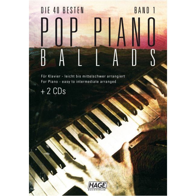 Die 40 besten Pop Piano Ballads 1 Vol. 1
