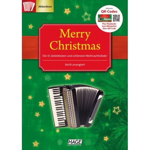 Merry Christmas for accordion