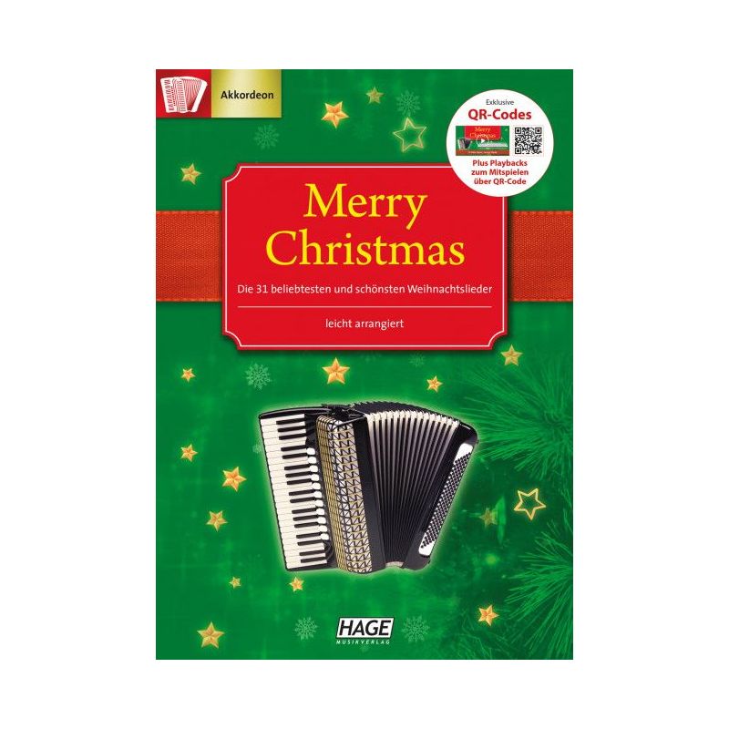 Merry Christmas for accordion