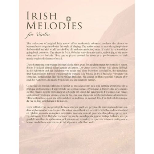 Johow, Joachim - Irish Melodies for Violin