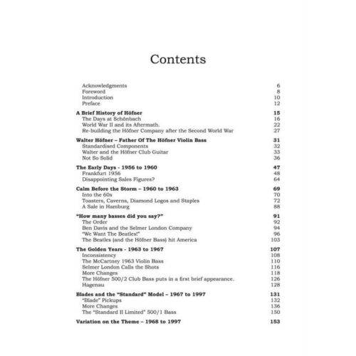 H?fner - The Complete Violin Bass Story