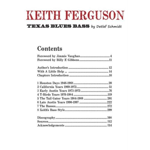 Schmidt, Detlef - Keith Ferguson - Texas Blues Bass