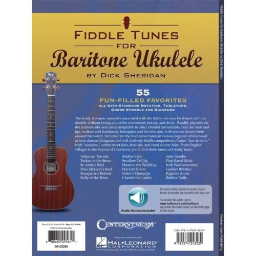 Sheridan, Dick - Fiddle Tunes for Baritone Ukulele