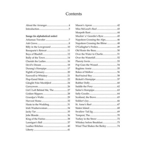 Sheridan, Dick - Fiddle Tunes for Baritone Ukulele