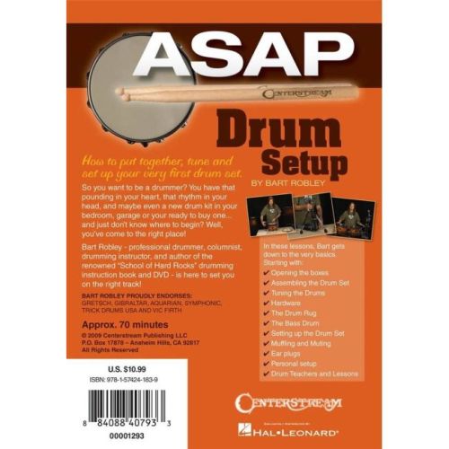 Robley, Bart - ASAP Drum Set Up