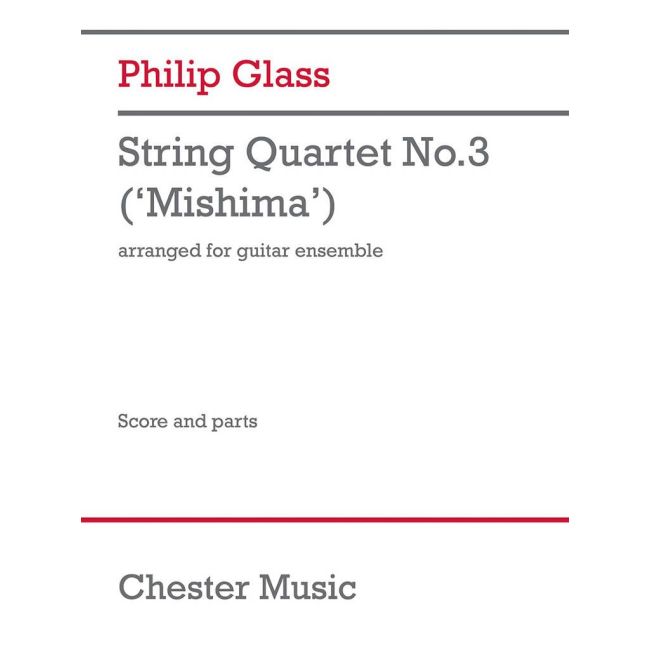 Glass, Philip - String Quartet No.3 Mishima