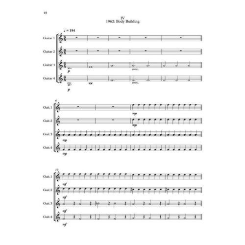 Glass, Philip - String Quartet No.3 Mishima