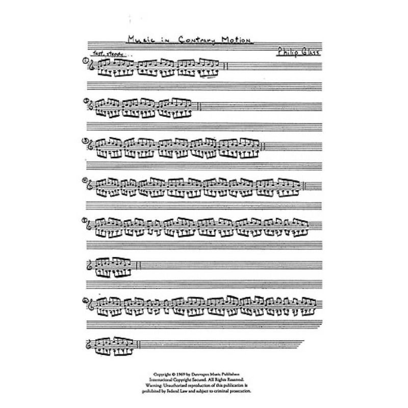 Glass, Philip - Music In Contrary Motion For Organ
