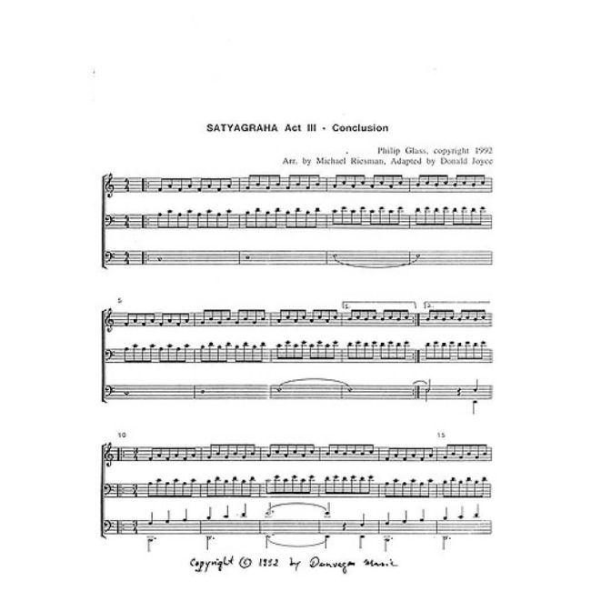 Glass, Philip - Satyagraha Act 3 - Conclusion