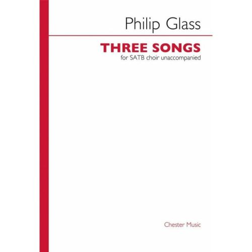 Glass, Philip - 3 Songs