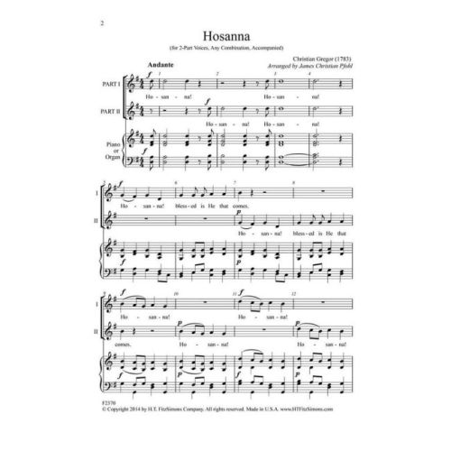 Gregor, Christian - Hosanna