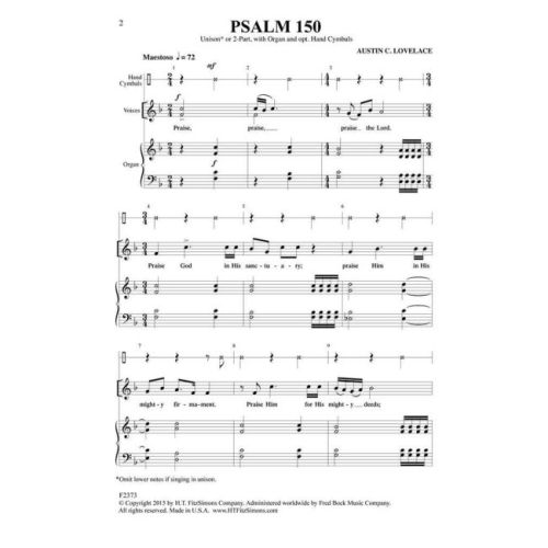 Austin C. Lovelace - Psalm 150