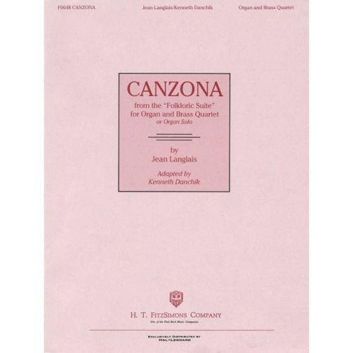 Langlais, Jean - Canzona...