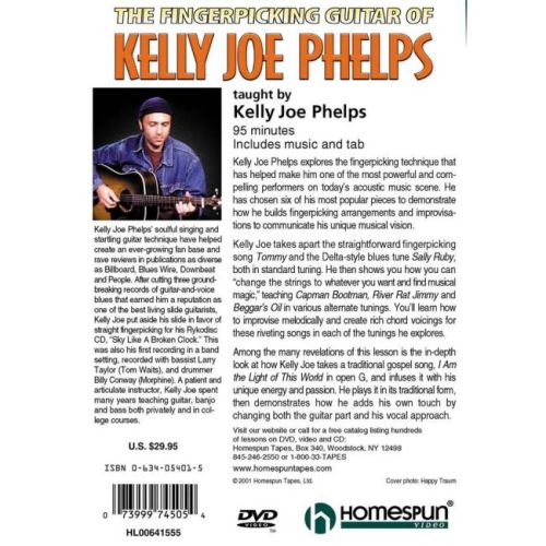 The Fingerpicking Guitar of Kelly Joe Phelps