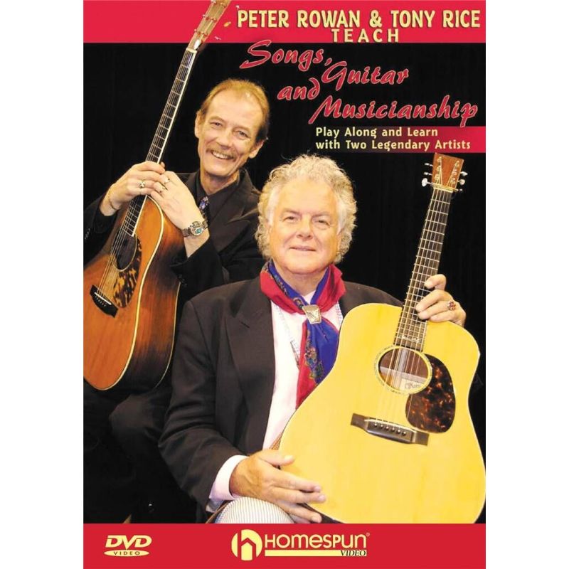 Rice, Tony - Teach Songs Guitar And Musicianship (DVD)