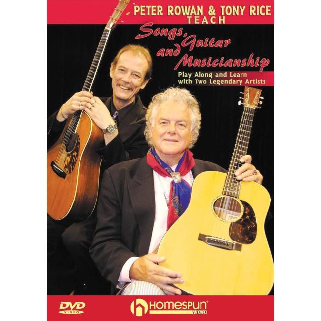 Rice, Tony - Teach Songs Guitar And Musicianship (DVD)