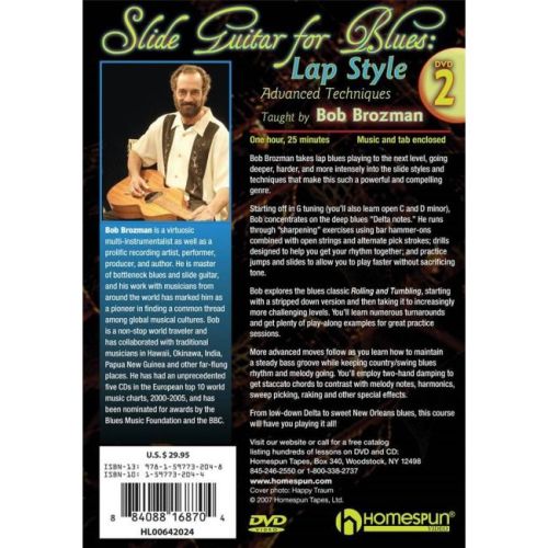 Slide Guitar For Blues - Lap Style (Vol.2)