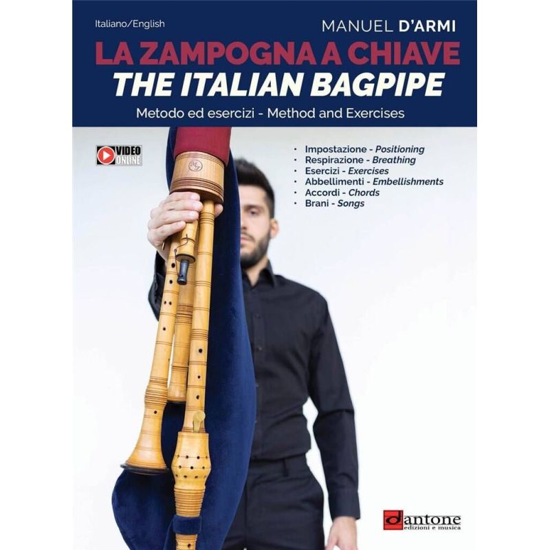 D'armi, Manuel - La zampogna a Chiave- The Italian Bagpipe