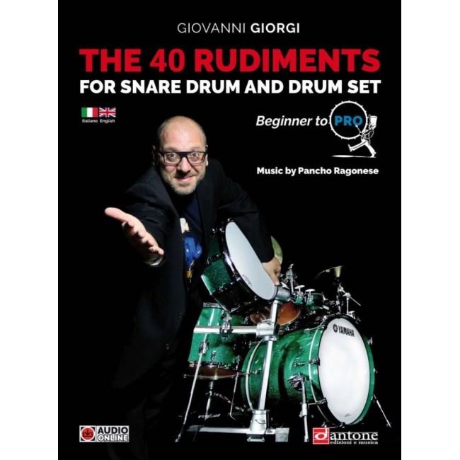 Giorgi, Giovanni - The 40 Rudiments For Snare Drum And Drumset