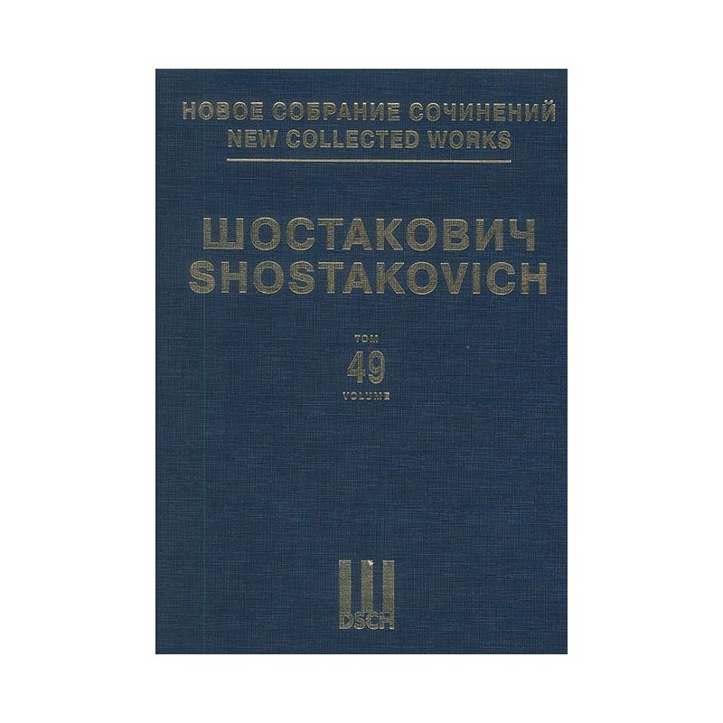 Shostakovich, Dmitri - New Collected Works Vol. 049 op. 126 Vol. 49