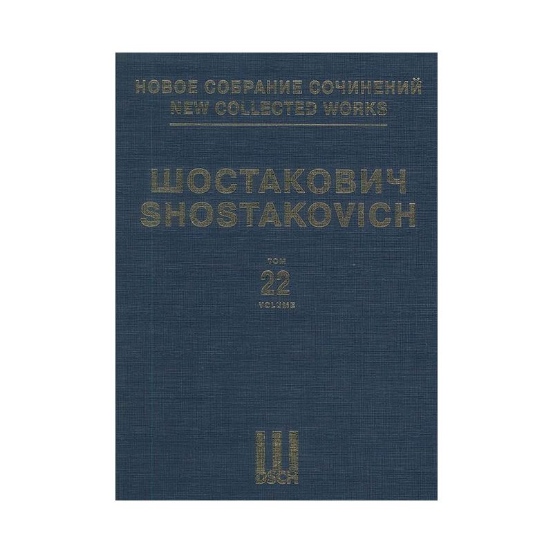 Shostakovich, Dmitri - New Collected Works Vol. 022 op. 60 Vol. 22