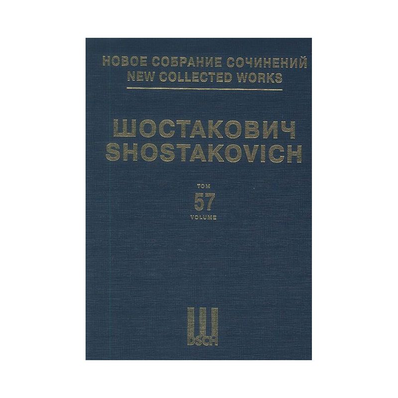 Shostakovich, Dmitri - New Collected Works Vol. 057 o. op. Vol. 57