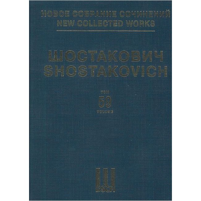 Shostakovich, Dmitri - New Collected Works Vol. 059 op. 29/114 Vol. 59