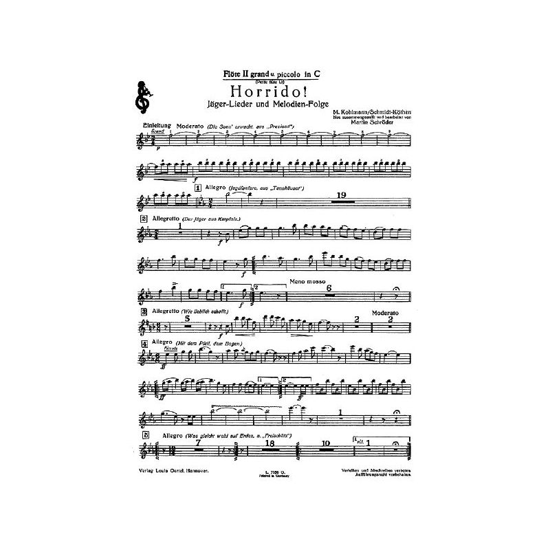 Kohlmann & Schmidt-Koethen - Horrido
