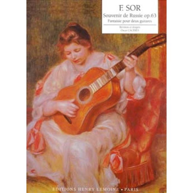 Sor, Fernando - Souvenir de Russie Op.63