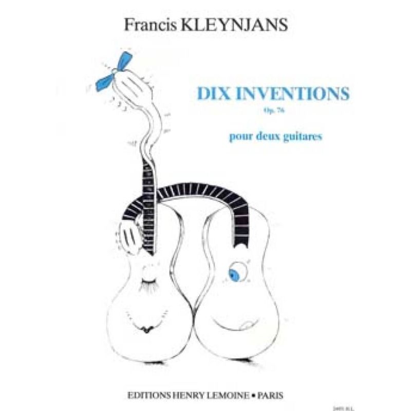 Kleynjans, Francis - Inventions (10) Op.76