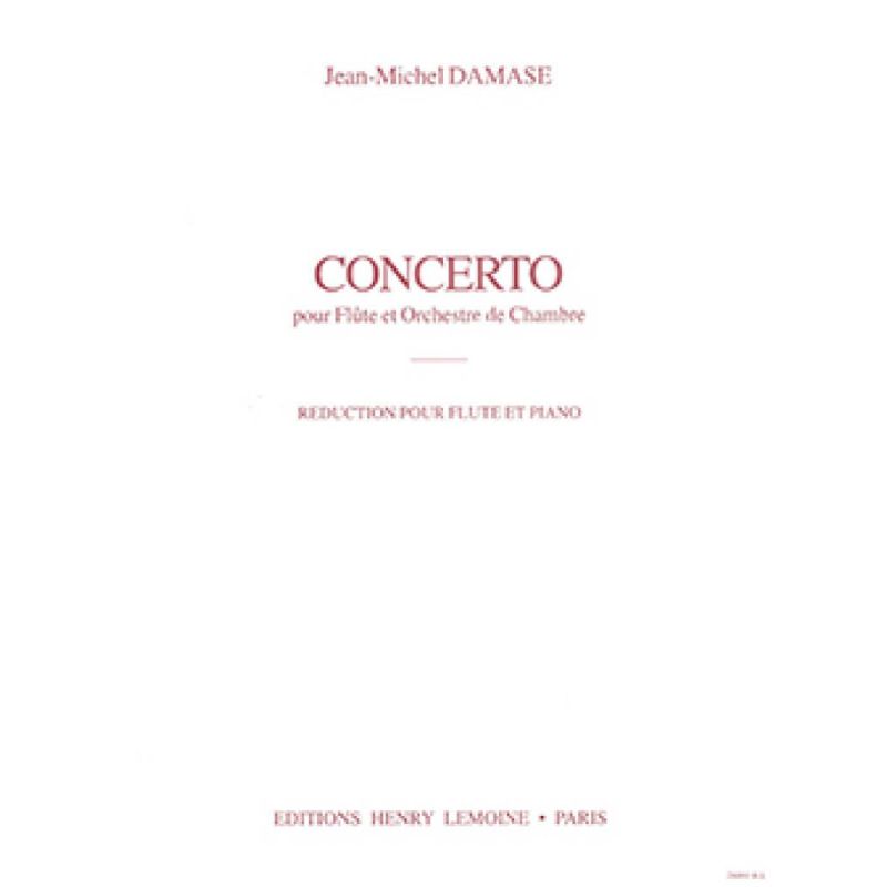 Damase, Jean-Michel - Concerto pour flûte et orchestre de chambre