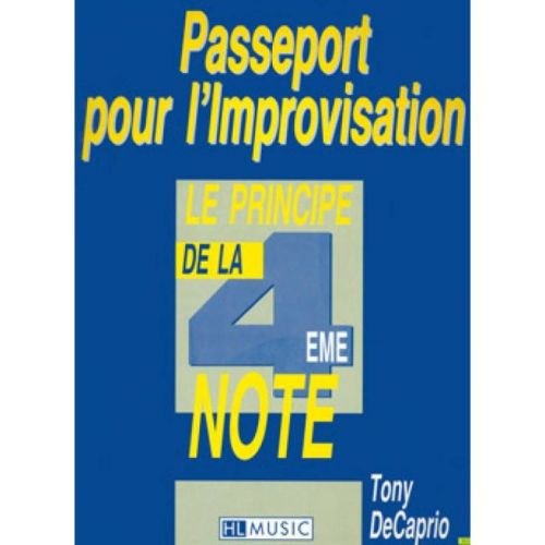 Caprio, Tony de - Passeport...