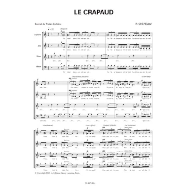 Chépélov, Pierre - Le Crapaud