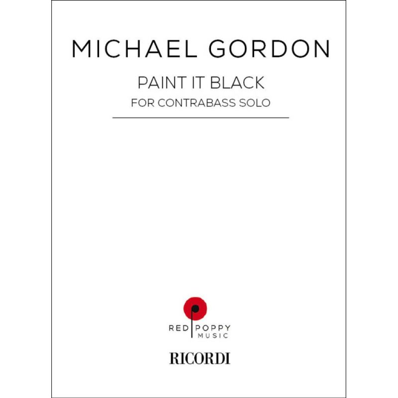 Gordon, Michael - Paint It Black
