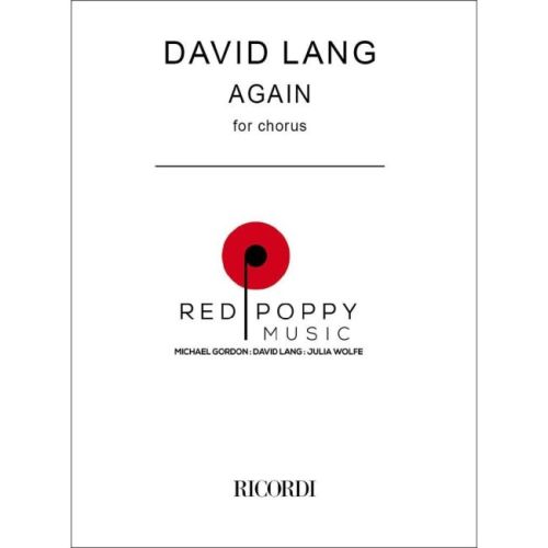 Lang, David - Again (after...