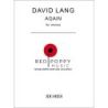 Lang, David - Again (after ecclesiastes)