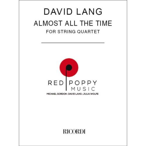 Lang, David - Almost All...